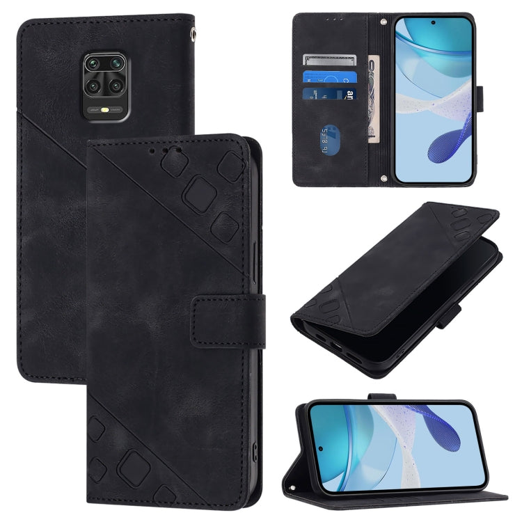 Skin Feel Embossed Leather Phone Case, For Xiaomi Civi 1S, For Xiaomi Poco M4 Pro 5G / Redmi Note 11S 5G, For Xiaomi Poco M2 Pro / Redmi Note 10 Lite, For Xiaomi 11T / 11T Pro