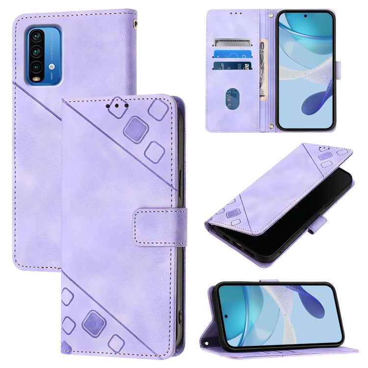 Skin Feel Embossed Leather Phone Case, For Xiaomi Mi 11 Pro, For Xiaomi Redmi Note 10 Pro 4G, For Xiaomi Poco M3 / Redmi 9 Power, For Xiaomi Redmi Note 9T Global