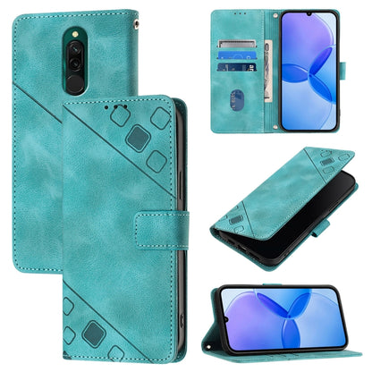 Skin Feel Embossed Leather Phone Case, For Xiaomi Mi 10 Lite 5G, For Xiaomi Redmi 8 / Redmi 8A, For Xiaomi Mi CC9 / Mi 9 Lite, For Xiaomi Redmi Note 8