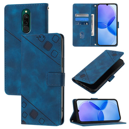 Skin Feel Embossed Leather Phone Case, For Xiaomi Mi 10 Lite 5G, For Xiaomi Redmi 8 / Redmi 8A, For Xiaomi Mi CC9 / Mi 9 Lite, For Xiaomi Redmi Note 8