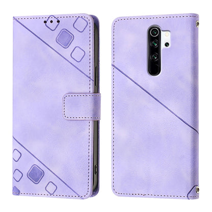 Skin Feel Embossed Leather Phone Case, For Xiaomi Redmi Note 8 Pro, For Xiaomi Mi CC9e / Mi A3, For Xiaomi Redmi Note 7 / Note 7 Pro, For Xiaomi Redmi 7