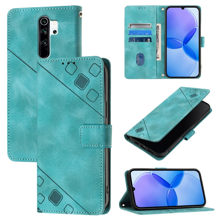 Skin Feel Embossed Leather Phone Case, For Xiaomi Redmi Note 8 Pro, For Xiaomi Mi CC9e / Mi A3, For Xiaomi Redmi Note 7 / Note 7 Pro, For Xiaomi Redmi 7