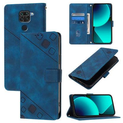 Skin Feel Embossed Leather Phone Case, For Xiaomi Mi 11, For Xiaomi Redmi Note 9 4G / Redmi 10X 4G, For Xiaomi Mi 10T 5G / Mi 10T Pro 5G, For Xiaomi Mi 10T Lite 5G