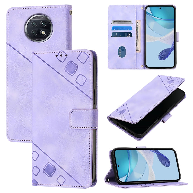 Skin Feel Embossed Leather Phone Case, For Xiaomi Mi 11 Pro, For Xiaomi Redmi Note 10 Pro 4G, For Xiaomi Poco M3 / Redmi 9 Power, For Xiaomi Redmi Note 9T Global