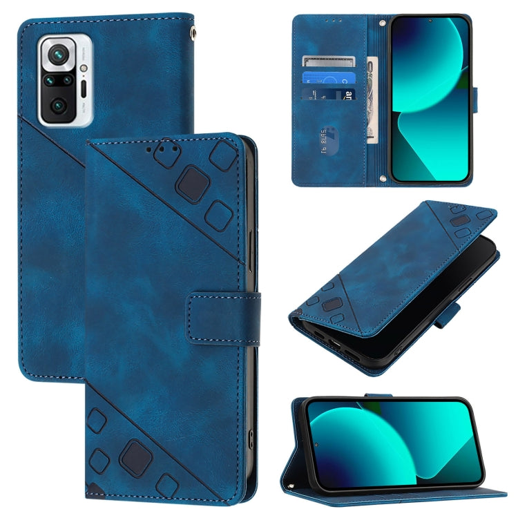 Skin Feel Embossed Leather Phone Case, For Xiaomi Mi 11 Pro, For Xiaomi Redmi Note 10 Pro 4G, For Xiaomi Poco M3 / Redmi 9 Power, For Xiaomi Redmi Note 9T Global