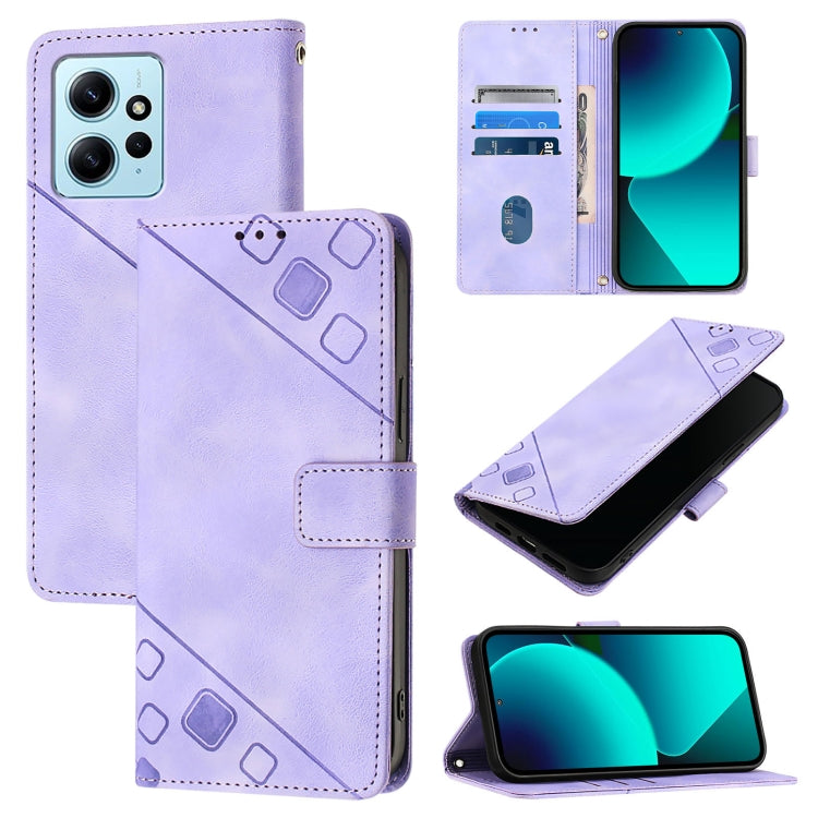Skin Feel Embossed Leather Phone Case, For Xiaomi Redmi Note 12S 4G Global, For Xiaomi Poco C51 / A2+, For Xiaomi 13 Ultra, For Xiaomi Redmi Note 12 4G Global