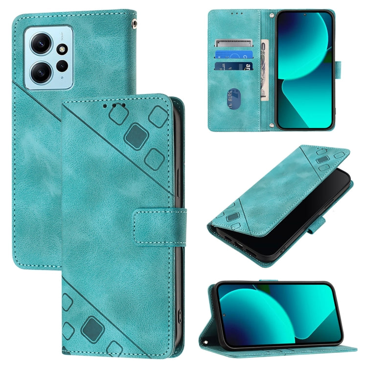 Skin Feel Embossed Leather Phone Case, For Xiaomi Redmi Note 12S 4G Global, For Xiaomi Poco C51 / A2+, For Xiaomi 13 Ultra, For Xiaomi Redmi Note 12 4G Global