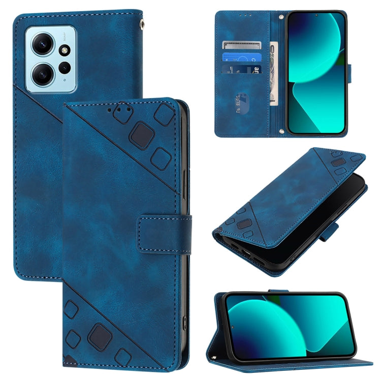 Skin Feel Embossed Leather Phone Case, For Xiaomi Redmi Note 12S 4G Global, For Xiaomi Poco C51 / A2+, For Xiaomi 13 Ultra, For Xiaomi Redmi Note 12 4G Global