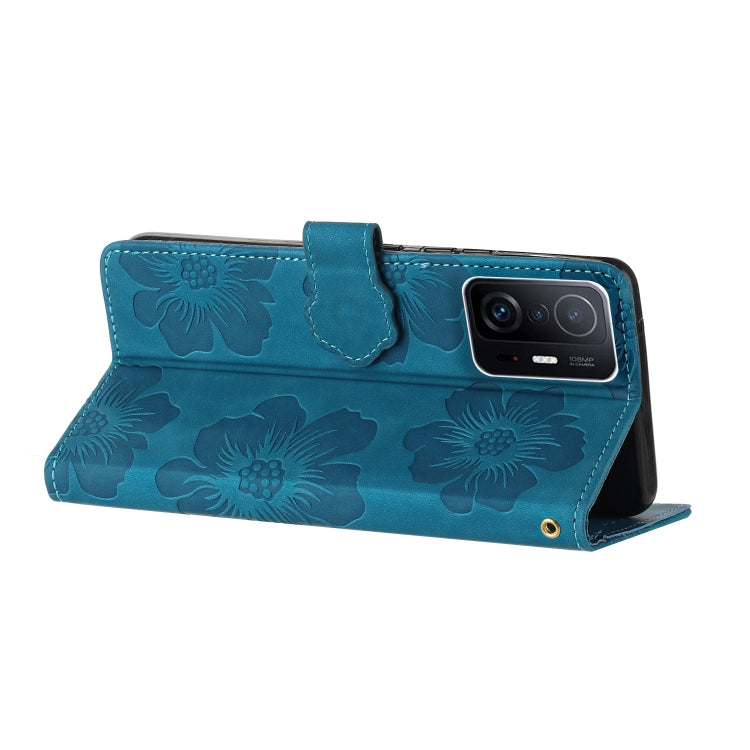 Flower Embossing Pattern Leather Phone Case, For Xiaomi 11T / 11T Pro, For Xiaomi Redmi 13C 4G, For Xiaomi 12 Lite, For Xiaomi 13T