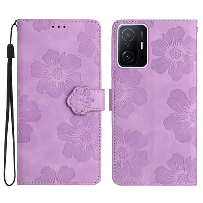Flower Embossing Pattern Leather Phone Case, For Xiaomi 11T / 11T Pro, For Xiaomi Redmi 13C 4G, For Xiaomi 12 Lite, For Xiaomi 13T
