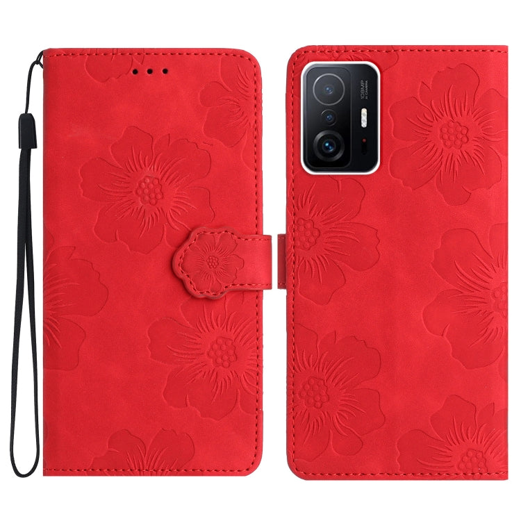 Flower Embossing Pattern Leather Phone Case, For Xiaomi 11T / 11T Pro, For Xiaomi Redmi 13C 4G, For Xiaomi 12 Lite, For Xiaomi 13T