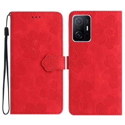Flower Embossing Pattern Leather Phone Case, For Xiaomi 11T / 11T Pro, For Xiaomi Redmi 13C 4G, For Xiaomi 12 Lite, For Xiaomi 13T
