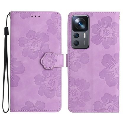 Flower Embossing Pattern Leather Phone Case, For Xiaomi 12 Pro, For Xiaomi 12T  / 12T Pro, For Xiaomi 13, For Xiaomi 13 Pro