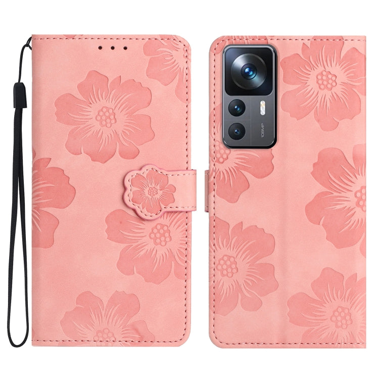Flower Embossing Pattern Leather Phone Case, For Xiaomi 12 Pro, For Xiaomi 12T  / 12T Pro, For Xiaomi 13, For Xiaomi 13 Pro