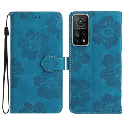 Flower Embossing Pattern Leather Phone Case, For Xiaomi Mi 10T 5G / 10T Pro 5G, For Xiaomi Mi 10T Lite 5G, For Xiaomi Mi 11 Lite, For Xiaomi Mi 11 Pro