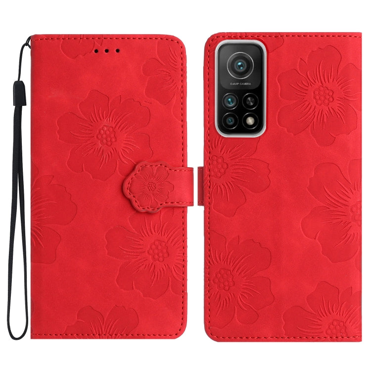 Flower Embossing Pattern Leather Phone Case, For Xiaomi Mi 10T 5G / 10T Pro 5G, For Xiaomi Mi 10T Lite 5G, For Xiaomi Mi 11 Lite, For Xiaomi Mi 11 Pro