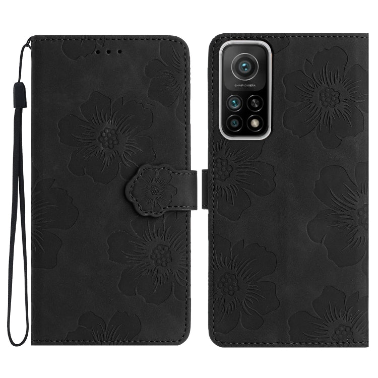Flower Embossing Pattern Leather Phone Case, For Xiaomi Mi 10T 5G / 10T Pro 5G, For Xiaomi Mi 10T Lite 5G, For Xiaomi Mi 11 Lite, For Xiaomi Mi 11 Pro