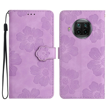 Flower Embossing Pattern Leather Phone Case, For Xiaomi Mi 10T 5G / 10T Pro 5G, For Xiaomi Mi 10T Lite 5G, For Xiaomi Mi 11 Lite, For Xiaomi Mi 11 Pro