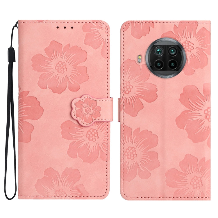 Flower Embossing Pattern Leather Phone Case, For Xiaomi Mi 10T 5G / 10T Pro 5G, For Xiaomi Mi 10T Lite 5G, For Xiaomi Mi 11 Lite, For Xiaomi Mi 11 Pro