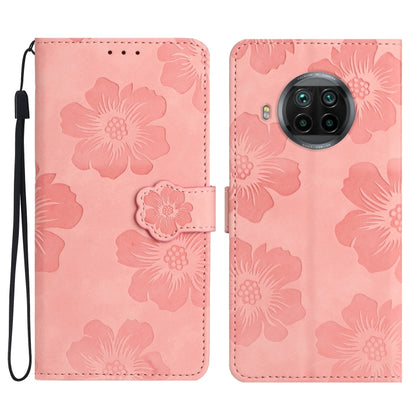 Flower Embossing Pattern Leather Phone Case, For Xiaomi Mi 10T 5G / 10T Pro 5G, For Xiaomi Mi 10T Lite 5G, For Xiaomi Mi 11 Lite, For Xiaomi Mi 11 Pro