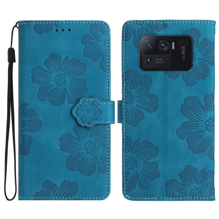 Flower Embossing Pattern Leather Phone Case, For Xiaomi Mi 11 Ultra, For Xiaomi Redmi 9, For Xiaomi Redmi 9A, For Xiaomi Redmi 9C