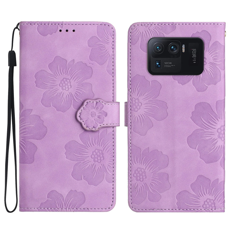 Flower Embossing Pattern Leather Phone Case, For Xiaomi Mi 11 Ultra, For Xiaomi Redmi 9, For Xiaomi Redmi 9A, For Xiaomi Redmi 9C
