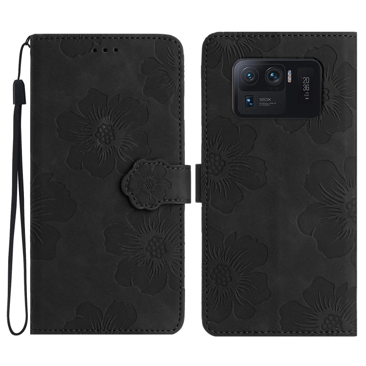 Flower Embossing Pattern Leather Phone Case, For Xiaomi Mi 11 Ultra, For Xiaomi Redmi 9, For Xiaomi Redmi 9A, For Xiaomi Redmi 9C