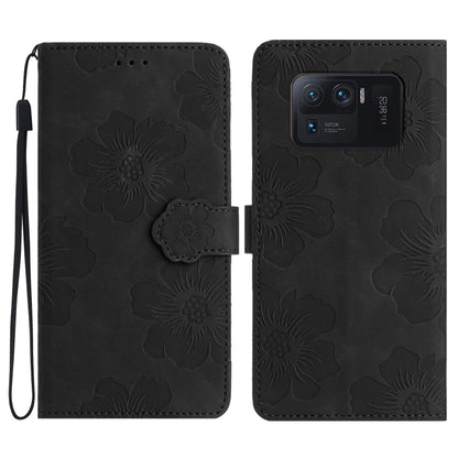 Flower Embossing Pattern Leather Phone Case, For Xiaomi Mi 11 Ultra, For Xiaomi Redmi 9, For Xiaomi Redmi 9A, For Xiaomi Redmi 9C