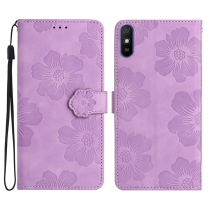 Flower Embossing Pattern Leather Phone Case, For Xiaomi Mi 11 Ultra, For Xiaomi Redmi 9, For Xiaomi Redmi 9A, For Xiaomi Redmi 9C