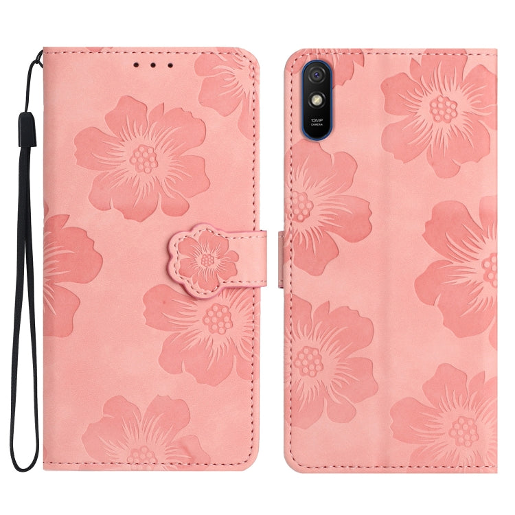 Flower Embossing Pattern Leather Phone Case, For Xiaomi Mi 11 Ultra, For Xiaomi Redmi 9, For Xiaomi Redmi 9A, For Xiaomi Redmi 9C