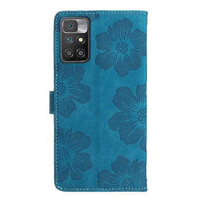 Flower Embossing Pattern Leather Phone Case, For Xiaomi Redmi 10, For Xiaomi Redmi 10 2022, For Xiaomi Redmi 10C, For Xiaomi Redmi A1
