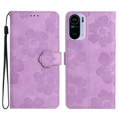 Flower Embossing Pattern Leather Phone Case, For Xiaomi Redmi K40 / K40 Pro, For Xiaomi Redmi Note 8T, For Xiaomi Redmi Note 9 5G / Note 9T, For Xiaomi Redmi Note 10 4G / Note 10S