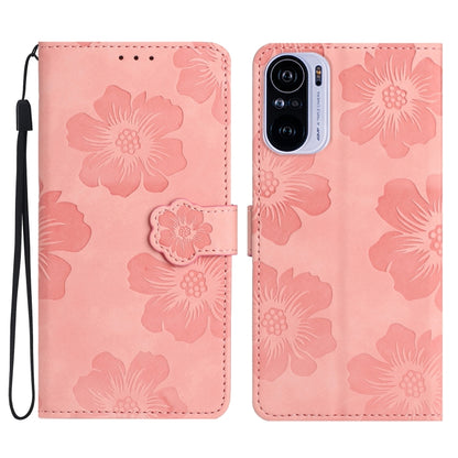 Flower Embossing Pattern Leather Phone Case, For Xiaomi Redmi K40 / K40 Pro, For Xiaomi Redmi Note 8T, For Xiaomi Redmi Note 9 5G / Note 9T, For Xiaomi Redmi Note 10 4G / Note 10S