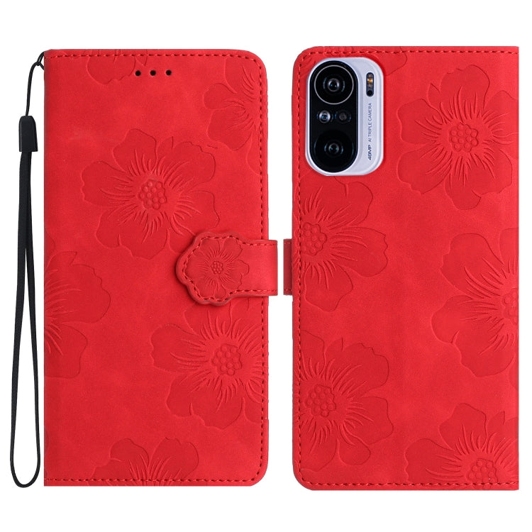 Flower Embossing Pattern Leather Phone Case, For Xiaomi Redmi K40 / K40 Pro, For Xiaomi Redmi Note 8T, For Xiaomi Redmi Note 9 5G / Note 9T, For Xiaomi Redmi Note 10 4G / Note 10S