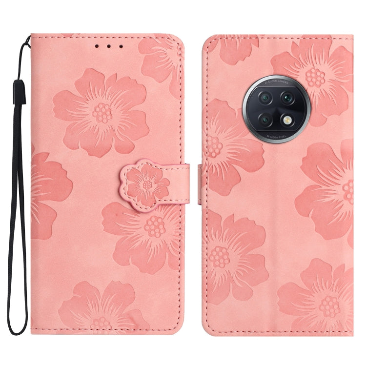 Flower Embossing Pattern Leather Phone Case, For Xiaomi Redmi K40 / K40 Pro, For Xiaomi Redmi Note 8T, For Xiaomi Redmi Note 9 5G / Note 9T, For Xiaomi Redmi Note 10 4G / Note 10S