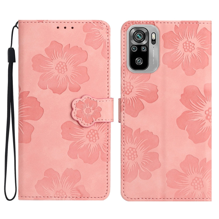 Flower Embossing Pattern Leather Phone Case, For Xiaomi Redmi K40 / K40 Pro, For Xiaomi Redmi Note 8T, For Xiaomi Redmi Note 9 5G / Note 9T, For Xiaomi Redmi Note 10 4G / Note 10S