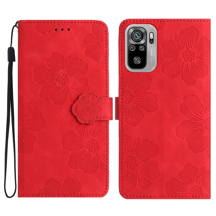 Flower Embossing Pattern Leather Phone Case, For Xiaomi Redmi K40 / K40 Pro, For Xiaomi Redmi Note 8T, For Xiaomi Redmi Note 9 5G / Note 9T, For Xiaomi Redmi Note 10 4G / Note 10S