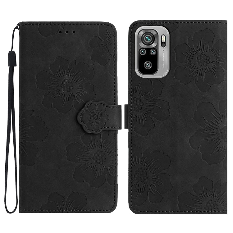 Flower Embossing Pattern Leather Phone Case, For Xiaomi Redmi K40 / K40 Pro, For Xiaomi Redmi Note 8T, For Xiaomi Redmi Note 9 5G / Note 9T, For Xiaomi Redmi Note 10 4G / Note 10S