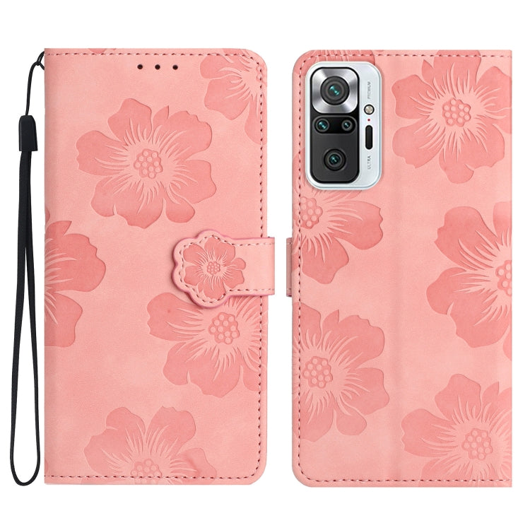 Flower Embossing Pattern Leather Phone Case, For Xiaomi Redmi Note 10 5G, For Xiaomi Redmi Note 10 Pro / 10 Pro Max, For Xiaomi Redmi Note 11 Pro 5G Global, For Xiaomi Redmi Note 11 4G Global / Note 11S