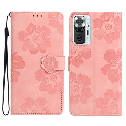 Flower Embossing Pattern Leather Phone Case, For Xiaomi Redmi Note 10 5G, For Xiaomi Redmi Note 10 Pro / 10 Pro Max, For Xiaomi Redmi Note 11 Pro 5G Global, For Xiaomi Redmi Note 11 4G Global / Note 11S
