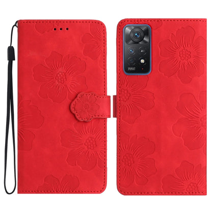Flower Embossing Pattern Leather Phone Case, For Xiaomi Redmi Note 10 5G, For Xiaomi Redmi Note 10 Pro / 10 Pro Max, For Xiaomi Redmi Note 11 Pro 5G Global, For Xiaomi Redmi Note 11 4G Global / Note 11S