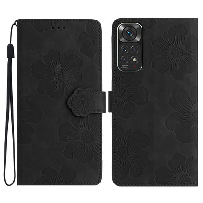 Flower Embossing Pattern Leather Phone Case, For Xiaomi Redmi Note 10 5G, For Xiaomi Redmi Note 10 Pro / 10 Pro Max, For Xiaomi Redmi Note 11 Pro 5G Global, For Xiaomi Redmi Note 11 4G Global / Note 11S
