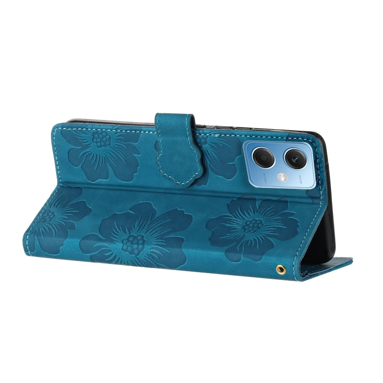 Flower Embossing Pattern Leather Phone Case, For Xiaomi Redmi Note 12 5G, For Xiaomi Redmi Note 12 Pro 5G, For Xiaomi Redmi Note 12S