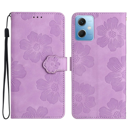 Flower Embossing Pattern Leather Phone Case, For Xiaomi Redmi Note 12 5G, For Xiaomi Redmi Note 12 Pro 5G, For Xiaomi Redmi Note 12S
