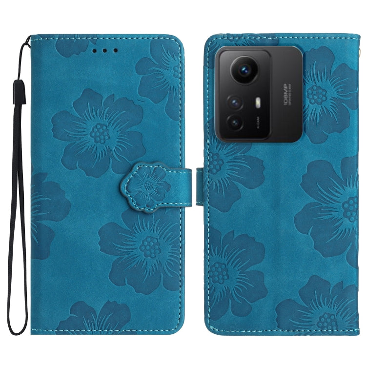 Flower Embossing Pattern Leather Phone Case, For Xiaomi Redmi Note 12 5G, For Xiaomi Redmi Note 12 Pro 5G, For Xiaomi Redmi Note 12S
