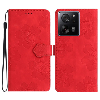 Flower Embossing Pattern Leather Phone Case, For Xiaomi 11T / 11T Pro, For Xiaomi Redmi 13C 4G, For Xiaomi 12 Lite, For Xiaomi 13T