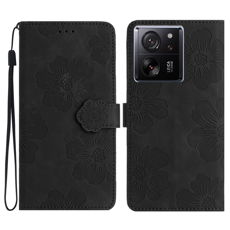 Flower Embossing Pattern Leather Phone Case, For Xiaomi 11T / 11T Pro, For Xiaomi Redmi 13C 4G, For Xiaomi 12 Lite, For Xiaomi 13T