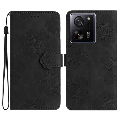 Flower Embossing Pattern Leather Phone Case, For Xiaomi 11T / 11T Pro, For Xiaomi Redmi 13C 4G, For Xiaomi 12 Lite, For Xiaomi 13T