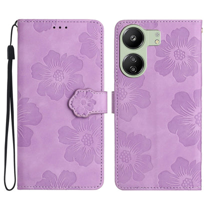 Flower Embossing Pattern Leather Phone Case, For Xiaomi 11T / 11T Pro, For Xiaomi Redmi 13C 4G, For Xiaomi 12 Lite, For Xiaomi 13T