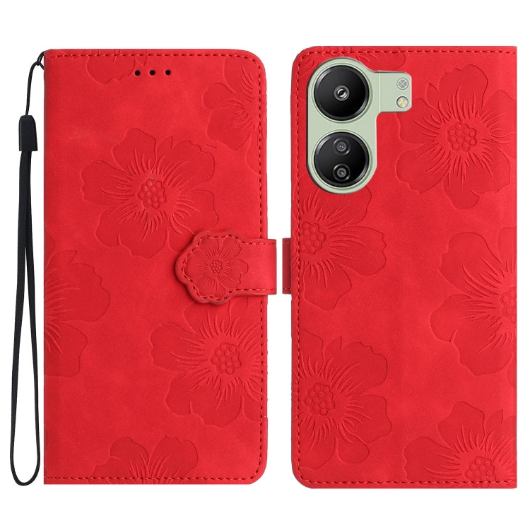 Flower Embossing Pattern Leather Phone Case, For Xiaomi 11T / 11T Pro, For Xiaomi Redmi 13C 4G, For Xiaomi 12 Lite, For Xiaomi 13T